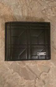 Celine LUXURY Bi Fold Faux Brown Leather Wallet Men | BRAND NEW, SAME DAY SHIP!