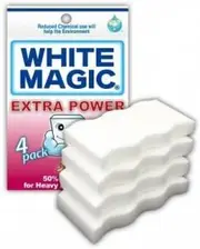 White Magic Eco Eraser Extra Power Sponge 4Pk