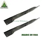 2X Blade For 42" John Deere Zero Turn Ride on Lawn Mower AM141034 Made in USA