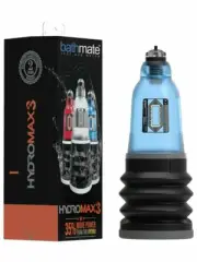 Bathmate Hydromax 3 PENIS Pump EXTENDER HYDRO PUMP WATER ENLARGER Blue Sex Toy