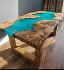Custom Resin Dining Table | Epoxy River Table Top | Custom Epoxy Dining Table