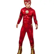 Dc Comics the Flash Classic Costume Dress Up Party Cosplay Outfit