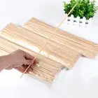 100pcs 20-50CM BBQ Bamboo Wooden BBQ Skewers Food Bamboo Meat tool Barbecue Part