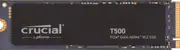 Crucial CT2000T500SSD8 T500 2TB Gen4 NVMe SSD - 7400/7000 MB/s R/W 1200TBW 1440K IOPs 1.5M hrs MTTF DirectStorage Acronis True Image Adobe Creative Cloud