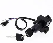 1 Set Motorcycle Fuel Cap Ignition Switch Lock with 2 Keys Fit for Honda CBR250 CBR400 MC19 MC22 NC23 NC29 NC30 NC35 VFR400 RVF400