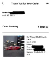 1/64 Hot Wheels RLC Elite 64 Scania 770 S Auto Transport Car Carrier