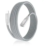 USB Type C Extension Cable 2M USB-C 3.1 Gen2 10Gbps Female Male Extended
