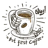 在飛比找蝦皮商城優惠-Okay But First Coffee 中性短袖T恤 8