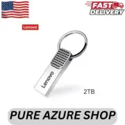 Lenovo 2TB Usb 3.0 Flash Drives High Speed Metal Pendrive 1TB 512GB 256GB Portab