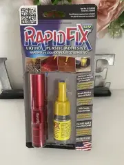 Rapid Fix UV Liquid Plastic Adhesive With UV Lamp # 6121815 Auto New In Box
