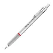 rOtring 1904291 Rapid PRO Ballpoint Technical Drawing Pen, Medium Point, Silver