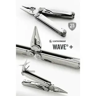 【錸特光電】Wave Plus LEATHERMAN 工具鉗-銀色 #832524 公司貨 #832526 黑色 尼龍套