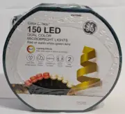 GE Color Choice LED 150-Count Dual Color Red or Warm White MicroBright Light New