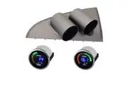 BA BF Falcon Clip-in Gauge Pod Holder w/ Digital Water Temp & Oil Press Gauge