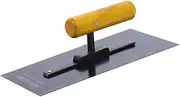 WHAMVOX Carbon Steel Trowel with Wood Handle for Plastering Seam Filling and Wall Scraping Versatile Concrete Tool for Efficient Finishing and Construction Projects