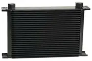 Derale Stacked Plate Cooler 25 Rows -10AN O-ring Female 13" x 8-9/16" x 2"