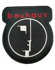 Bauhaus Embroidered Patch IRON/SEW ON Goth Sisters of Mercy The Cure The Smiths