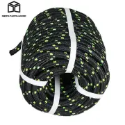 1/2" × 150' 6180Lbs Breaking Strength Double Braid Tree Climbing Rope Bull Rope