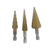 3 Piece Set Step Drill Bit (4-20mm)