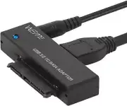 Weme USB 3.0 to SATA Converter Adapter for 2.5 3.5 Inch Hard Drive Disk SSD HDD