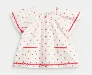 BNWT Seed Heritage Baby Top and Bloomer Set Red Spotty size 00 (3-6 Months)
