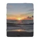 Sunset Sherpa Fleece Blanket