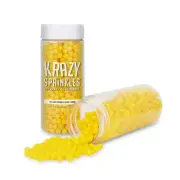 Yellow 4mm Sprinkle Beads | Krazy Sprinkles by Bakell®