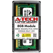 8GB DDR3-1866 SODIMM Micron MT16KTF1G64HZ-1G9P1 Equivalent Laptop Memory RAM