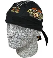 Live Free Ride Free Bandanna Biker Doo Du Rag Head wrap Skull cap Capsmith Hat