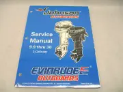 520204 1998 OMC Evinrude Johnson Outboard Service Manual EC 9.9-30 HP 2-CYL