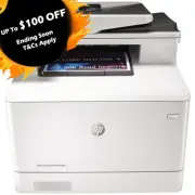 HP LaserJet Pro M479dw Multifunction WiFi Color Laser Printer+3 Yr NBD Warranty