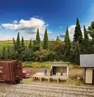 Walthers Cornerstone HO Scale Building/Structure Kit Milk Platform