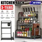 3-Tier Kitchen Spice Rack Storage Organizer Seasoning Stand Shelf Countertop OZ
