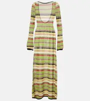 [SIR] SIR Coastline striped maxi dress AU 12 multicoloured