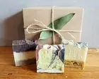 Soap Giftpack (3pc) handmade Lemon Myrtle + Eucalyptus, vegan, palm-oil free