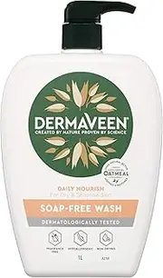 DermaVeen Daily Nourish Soap Free Wash, 1L