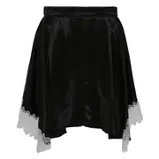 [3.1 Phillip Lim] Liquid Satin Flounce Mini Skirt