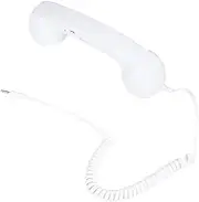 SEWACC Retro Microphone 3.5mm Jack Soft-Touch Design for Vintage Cell Phone Handsets