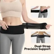 NEW Hip Belt Sacroiliac SI Joint Lower Back Lumbar Support Brace Men/Women Small