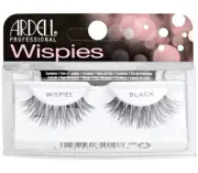 ARDELL 1 Pair Wispies False Eyelashes Black (65010)