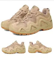 Desert Fans Men Boots Lightweight Breathable Outdoor Low Top Hiking Combat Boots