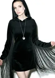 [Killstar] Lonewolf Velvet Dress
