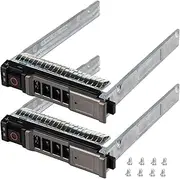 Hard Drive Bracket 0NRX7Y NRX7Y SSD Bracket 2.5 Hard Drive Tray Compatible with Dell PowerEdge M610 M810 M510 M420 M520 M620 M820 M630 M830 VRTX Server, 2 Pack