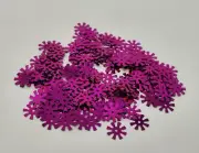 200 pcs Vintage Fuchsia Pink 8mm Small Spoke Loose Sequins for Sewing Crafts
