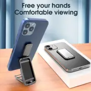 Foldable Mobile Phone Holder Ring Buckle Retractable Desktop CellPhone Stand Car