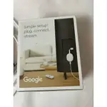 8成新 【GOOGLE】CHROMECAST 4代 四代 TV 媒體串流播放器 4K  電視盒 電視棒