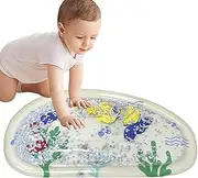 Water Mat | Inflatable Tummy Time Effortless Setup Playage, Effortless Setup Process, Sensory Development Learning Toys for Relief Ponds