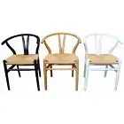 NEW Replica WISHBONE Dining Chair, Comfortable Timber Frame, Clean Simple Design