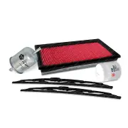 Sakura Front Wiper Blades & Filter Service Kit for Holden Commodore VP VR VS