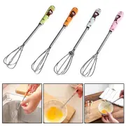 Multi Purpose Stainless Steel Mini Whisk Ceramic Handle Beater for Cooking